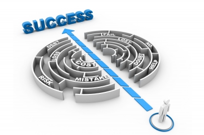 going-through-maze-to-success